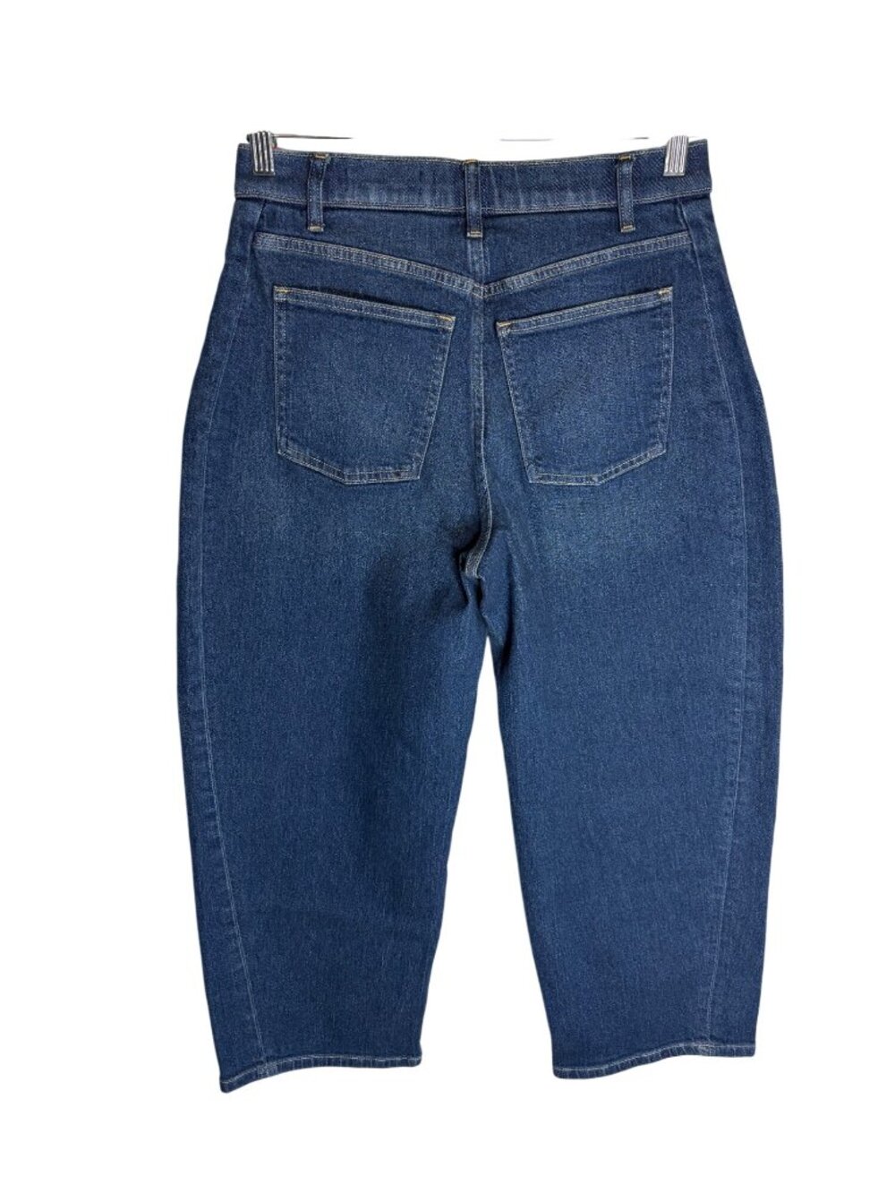 NWT SPANX Authentic Denim Barrel Leg Jeans-sz Medium - Picture 11 of 12